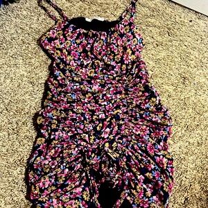 Cute floral spring dress, shortie.
